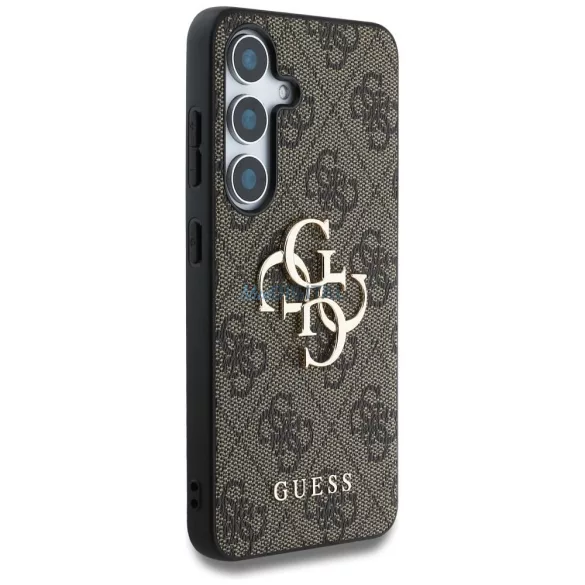 HUSĂ! - GUESS caz pentru SAMSUNG S25 Plus GUHCS25M4GMGBR (Big 4G Logo Classic) în maro
