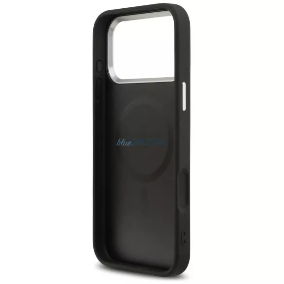 HUSĂ! - Geantă GUESS pentru IPHONE 17 Pro, compatibilă cu MagSafe GUHMP17LPSDTSCMK (PU W/ Triangle Logo) negru
