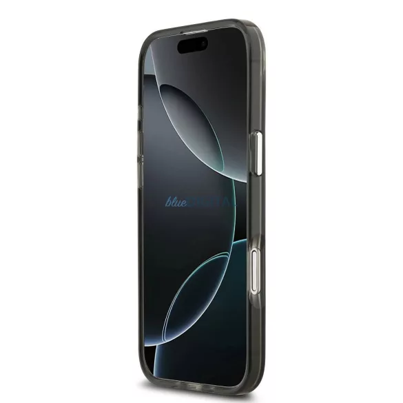 HUSĂ! - GUESS caz IPHONE 17 Air compatibil MagSafe GUHMP17MHGTMLCGK (IML Gradient W / logo-ul triunghi) negru