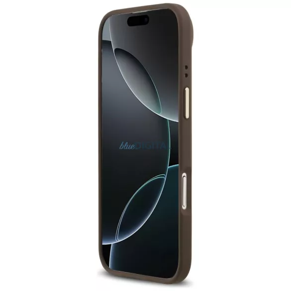 HUSĂ! - GUESS husă IPHONE 17 Air compatibilă cu MagSafe GUHMP17MP4MSEGCW (PU 4G W/ Classic) maro