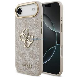   HUSĂ! - Husă GUESS pentru IPHONE 17 Air GUHCP17M4GMGCPI (PU W/ Big 4G Classic Logo) roz auriu