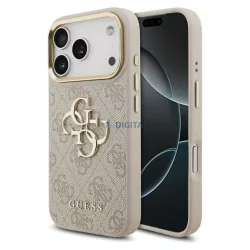   HUSĂ! - Husă GUESS pentru IPHONE 17 Pro GUHCP17L4GMGCPI (PU W/ Big 4G Classic Logo) roz auriu