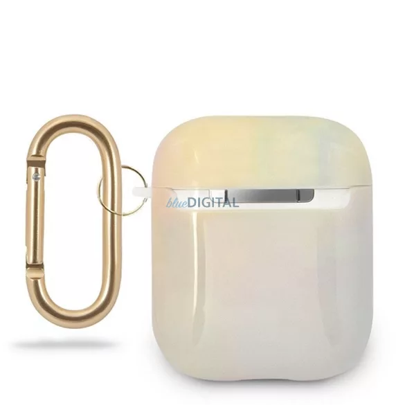 Guess GUACA2TPUMCGG01 Carcasă colecție Tie & Dye AirPods 1/2 - roz