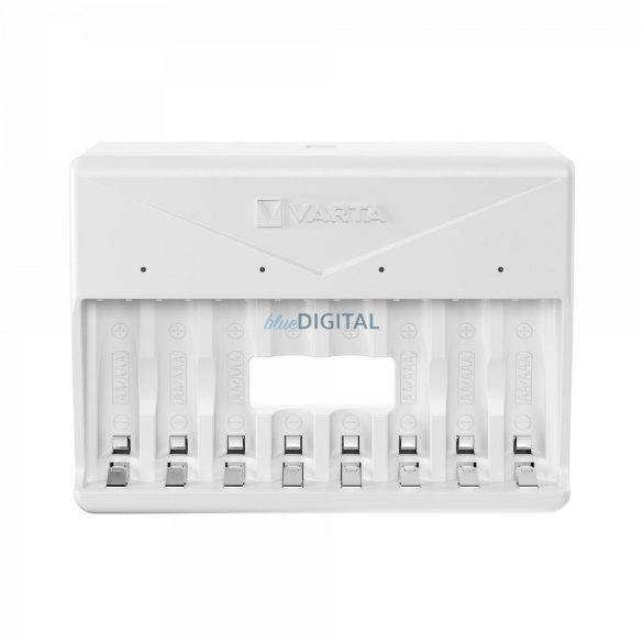 VARTA MULTI CHARGER încărcător de baterii pentru încărcarea a până la 8 baterii AA/AAA (fără baterii) - alb
