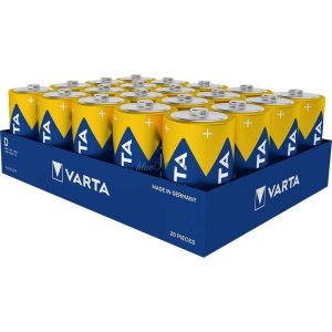 Baterie alcalină VARTA R20 (tip D) Industrial Pro 20 buc