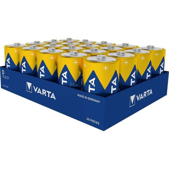 Baterie alcalină VARTA R20 (tip D) Industrial Pro 20 buc