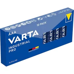 Baterii alcaline VARTA R3 (AAA) Industrial Pro 10 buc