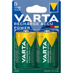   Baterie reîncărcabilă Varta Accu Power D (R20) 3000mAh - 2 buc