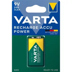 Baterie reîncărcabilă Varta Accu Power 9V 200mAh - 1 buc