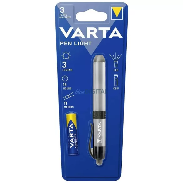 VARTA Lanternă LED pentru pix 16611 + 1 x baterie R3 (AAA)