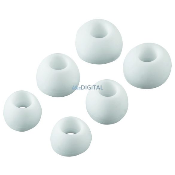 Thomson EAR3005W Căști cu fir cu mufă de 3,5 mm, microfon - alb