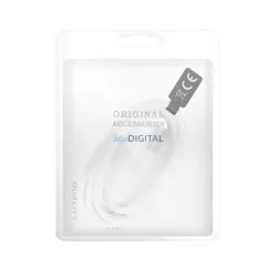 Cablu USB tip C 3.0 HD2 1 metru alb