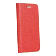   LUNA Husă tip carte Gold pentru iPhone 7 / 8 / SE 2020 / SE 2022 roșu
