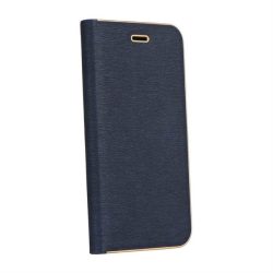   HUSĂ! - LUNA Book Gold pentru iPhone 7 / 8 / SE 2020 / SE 2022 bleumarin