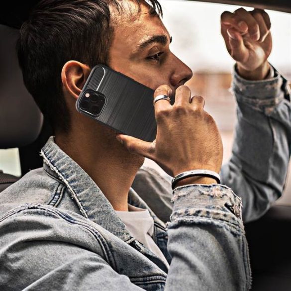 Husă Forcell CARBON pentru HUAWEI P Smart negru