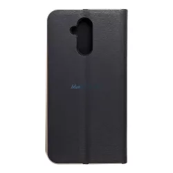   HUSĂ! - Forcell LUNA Husă tip carte Gold pentru HUAWEI Mate 20 Lite negru