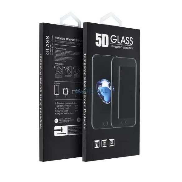 Sticlă securizată 5D Full Glue - pentru Samsung Galaxy A50/A50s negru