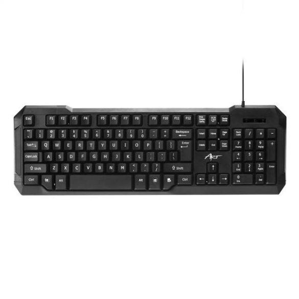 Tastatură clasică pe USB neagră ART AK-46U