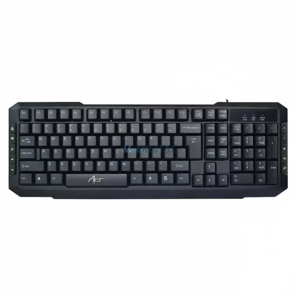 Tastatura multimedia ART AK-47U neagra
