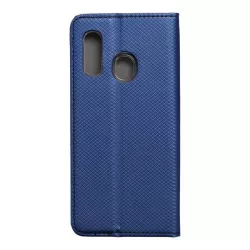   HUSĂ! - Smart Husă tip carte pentru SAMSUNG A40 albastru marin