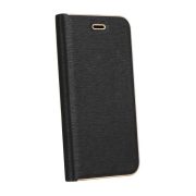   Forcell LUNA Husă tip carte Gold pentru HUAWEI Y6 2019 negru