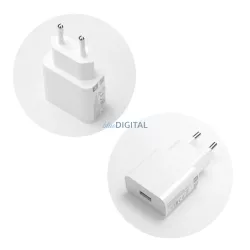   Încărcător original de perete Xiaomi MDY-09-EW (numai cap) Încărcător rapid 2A alb vrac