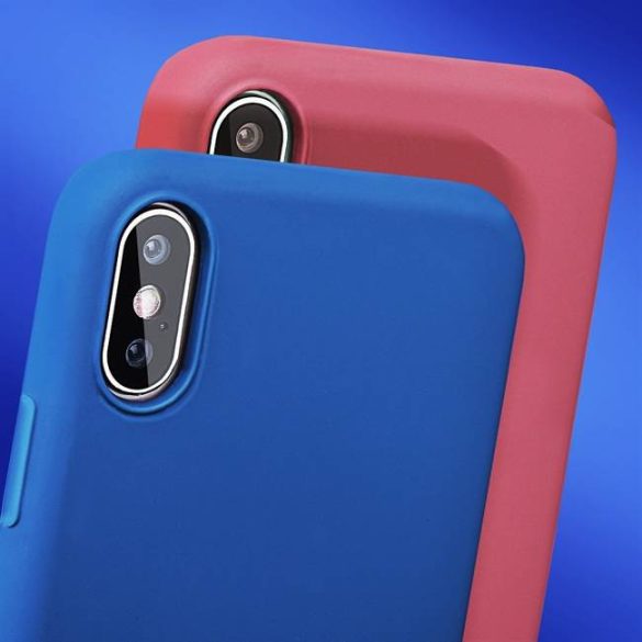 Husă Forcell SILICONE LITE pentru IPHONE 7 albastru
