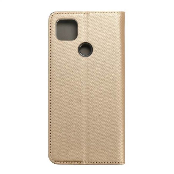 Smart Husă  tip carte pentru XIAOMI Redmi 9C auriu
