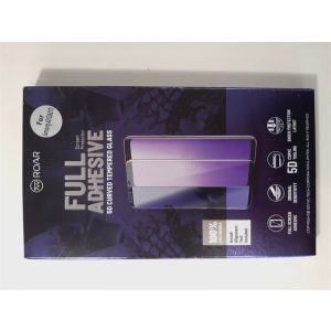Sticlă adezivă 5D cu suprafață completă Roar sticlă - Samsung Galaxy A21s negru (husă-friendly) Folie de sticlă