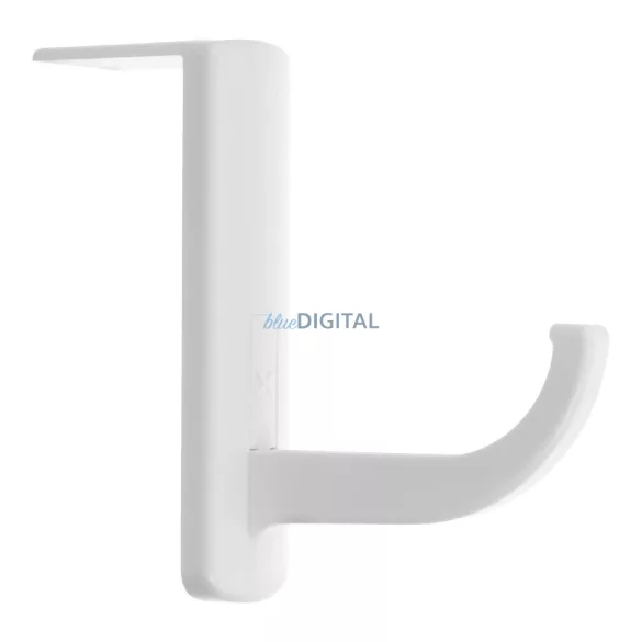 Suport pentru căști pentru monitor în alb