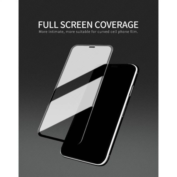 3D Full Husă Tempered sticlă X-ONE - pentru Samsung Galaxy S21 (husă prietenos) - senzor de amprentă digitală de lucru