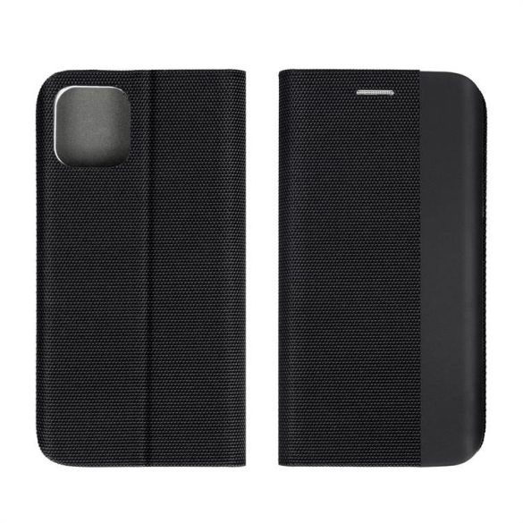 Husă tip carte SENSITIVE pentru XIAOMI Redmi NOTE 10 / 10S negru