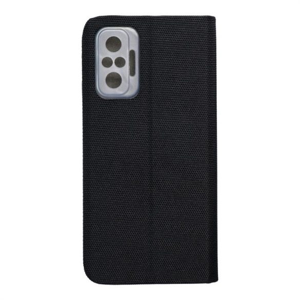 Husă tip carte SENSITIVE pentru XIAOMI Redmi NOTE 10 Pro negru