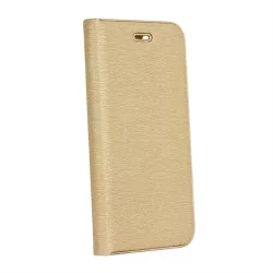   HUSĂ! - Forcell LUNA Book Gold pentru SAMSUNG Galaxy S21 FE auriu