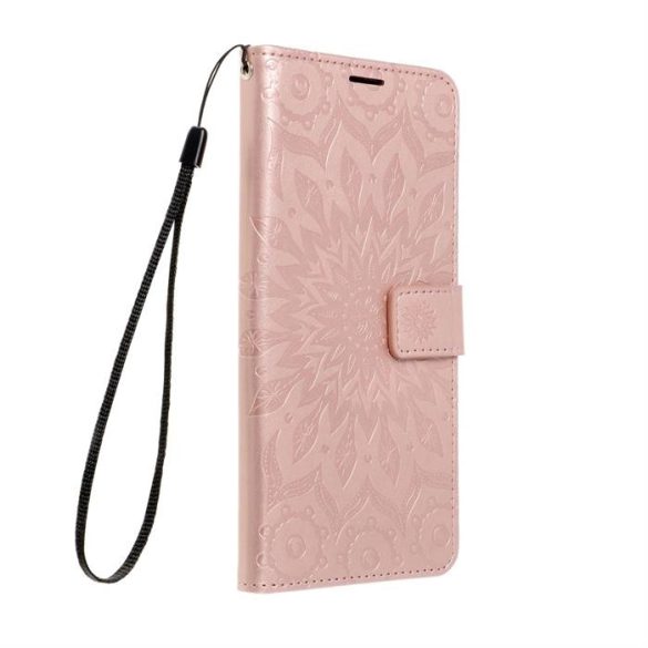 Husă Forcell MEZZO Husă tip carte pentru SAMSUNG Galaxy A22 5G mandala rose gold