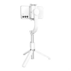   Combo selfie stick cu trepied și telecomandă bluetooth GIMBAL STABILIZER negru SSTR-L08