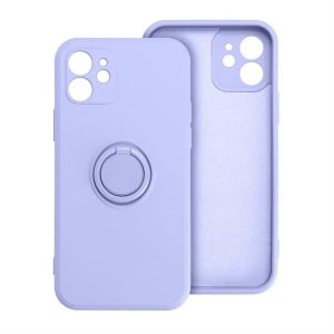 Husă SILICONE RING pentru SAMSUNG Galaxy S20 FE / S20 FE 5G violet