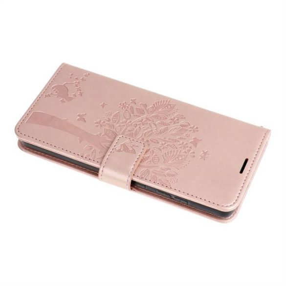 MEZZO Husă carte pentru SAMSUNG A13 5G / A04S tree rose gold