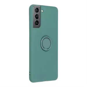 HUSĂ! - Forcell SILICONE RINGHusăpentru SAMSUNG Galaxy S20 FE / S20 FE 5G verde