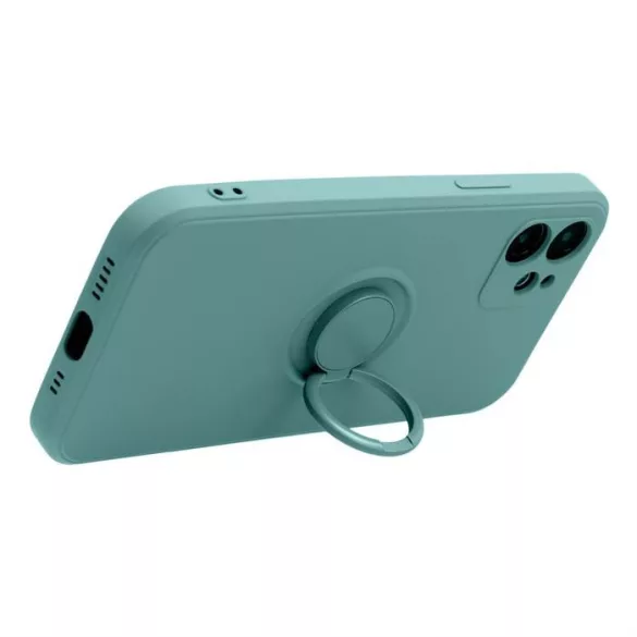 HUSĂ! - Forcell SILICONE RINGHusăpentru SAMSUNG Galaxy S20 FE / S20 FE 5G verde