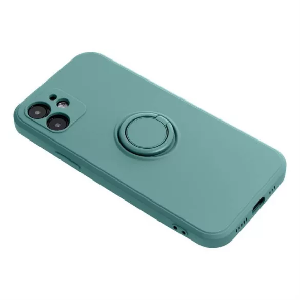 HUSĂ! - Forcell SILICONE RINGHusăpentru SAMSUNG Galaxy S20 FE / S20 FE 5G verde