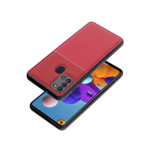 Husă Forcell NOBLE pentru SAMSUNG A21s roșu