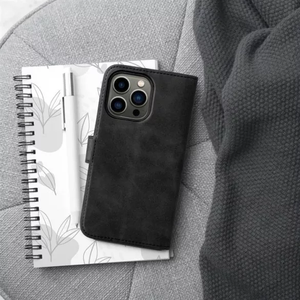 HUSĂ! - Husă Forcell TENDER Husă tip carte pentru IPHONE 13 negru