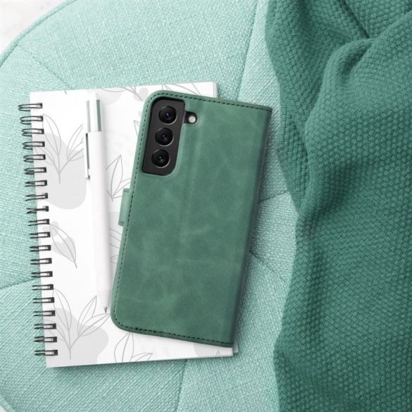 Husă Forcell TENDER Husă tip carte pentru SAMSUNG Galaxy A22 5G verde