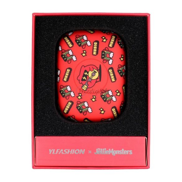 Earbuds fără fir TWS JELLIE MONSTER Steven YLFS-06BT Jack 3,5mm roșu