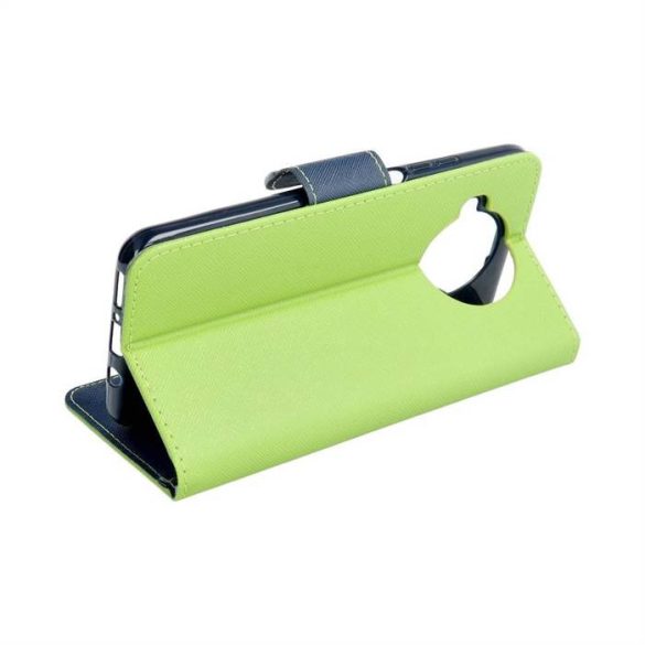 Husă Fancy Husă tip carte pentru SAMSUNG A33 5G lime / albastru 