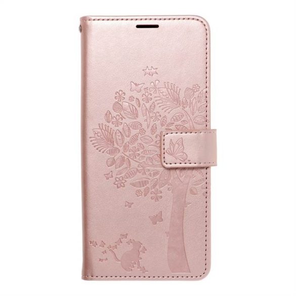 Forcell MEZZO Husă tip carte husă pentru SAMSUNG A53 5G copac aur roz