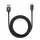 Cablu FORCELL USB la Tip C 2.0 2,1A C319 TUBE negru 1 metru