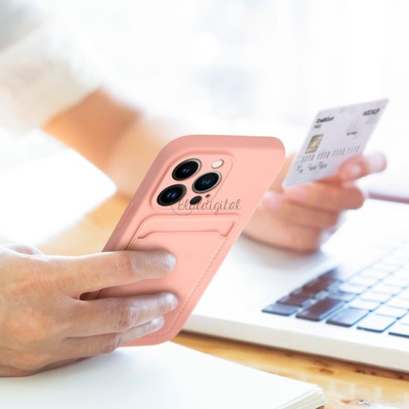 Husa Forcell CARD pentru IPHONE 13 Pro Max roz