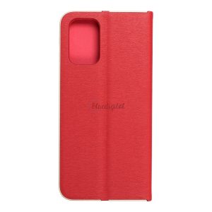 Forcell LUNA Book Gold pentru XIAOMI Redmi NOTE 11 / 11S roșu